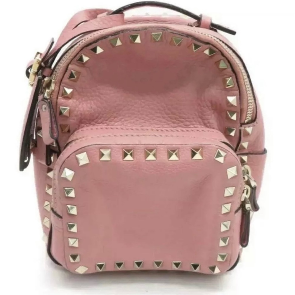 Valentino Rockstud Leather Backpack